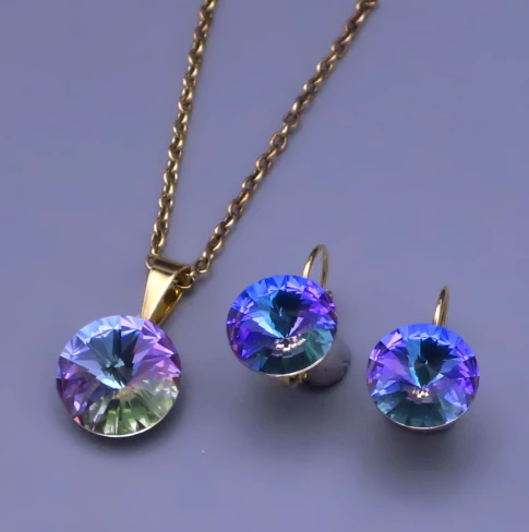 Pozlacená souprava Rivoli Vitrail Light