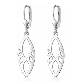 Stříbrné náušnice kapka