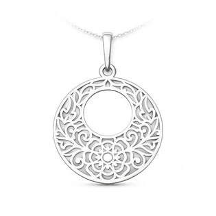 Sttříbrný přívěsek mandala v kruhu