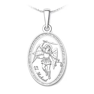 Stříbrný přívěsek svatý Michael