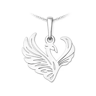 Stříbrný přívěsek fenix