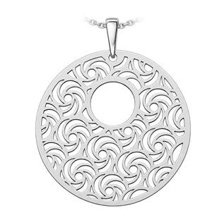 Stříbrný přívěsek ornamentální mandala