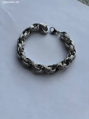 Pánský náramek z chirurgické oceli