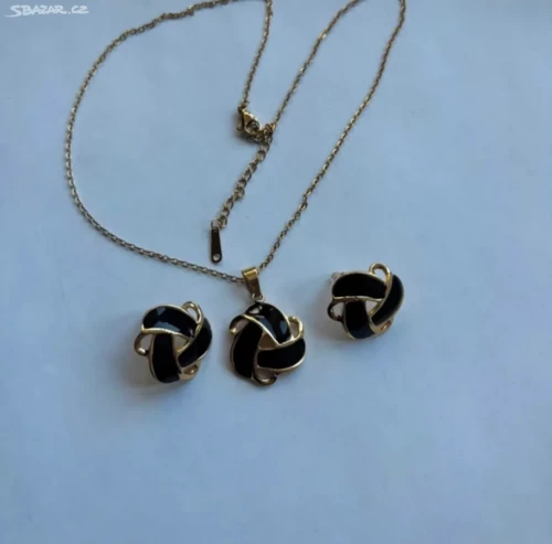 Souprava zlacená z chirurgické oceli