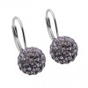 Další: Stříbrné náušnice s krystaly Crystals from Swarovski® Black Diamond