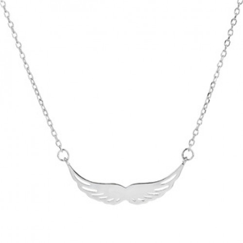 Stříbrný náhrdelník s andělskými křídly