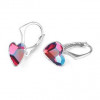 Další: Stříbrné náušnice se srdcem Crystals from Swarovski® Light Siam Shimmer