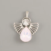 Anděl S OTEVŘENOU NÁRUČÍ zdobí Rivoli Swarovski 6mm