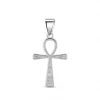 Další: Stříbrný přívěšek kříž života