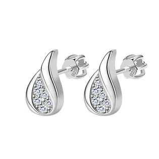 Stříbrné šroubovací náušnice 6