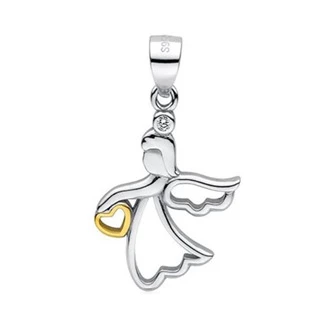 Stříbrný přívěšek andílek