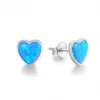 Další: Stříbrné náušnice srdíčka s opálem