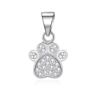 Stříbrný přívěšek psí tlapka