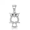 Další: Stříbrný přívěšek - sovička se zirkony