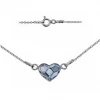 Předchozí: Stříbrný náhrdelník se srdcem Crystals from Swarovski® DENIM BLUE