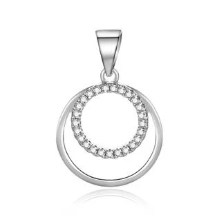 Stříbrný přívěšek s kroužky