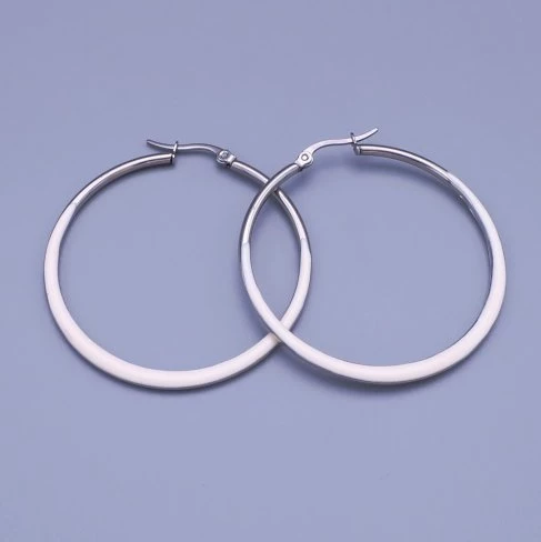 Náušnice z chirurgické oceli - Kruhy