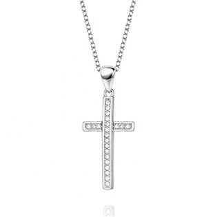 Střibrný náhrdelník s křížkem