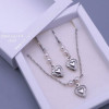 Další: Souprava ze srdíček a Swarovski perliček z chirurgické oceli