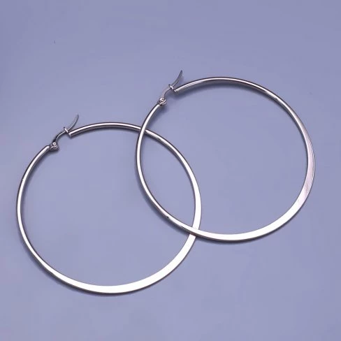 Náušnice kruhy 60mm z chirurgické oceli