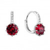 Předchozí: Stříbrné náušnice visací se Swarovski krystalem Ruby
