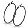 Další: Černé ocelové náušnice - kruhy 80 mm