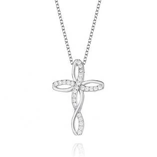 Střibrný náhrdelník s křížkem