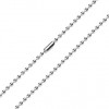 Další: Ocelový řetízek kuličkový, tl. 2,4 mm, délka 55 cm