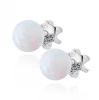 Předchozí: Šroubovací stříbrné náušnice s bílým opálem