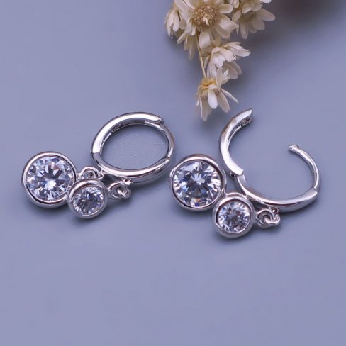 Luxusní kroužky se Swarovski krystaly z chirurgické oceli