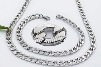 Pánská Souprava z chirurgické oceli z gravírem