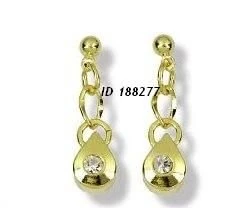 Naušnice Kapka se šatonem > 17mm