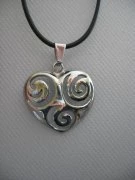 Přívěsek Cuore+SilikonN > varianta 45cm