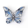 Další: Motýl 3 modrá-šedá - moderní brož > varianta Modrá