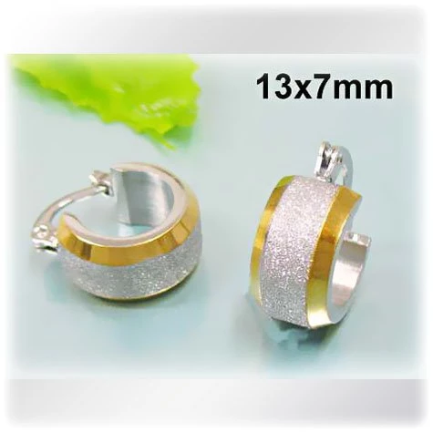 Zdobené kroužky z chirurgické oceli