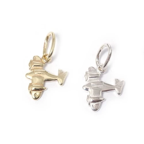 Letadlo - přívěsek - stříbro