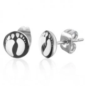Drobné náušnice z chirurgické oceli