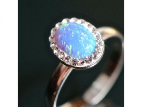 Opal Blue prsten