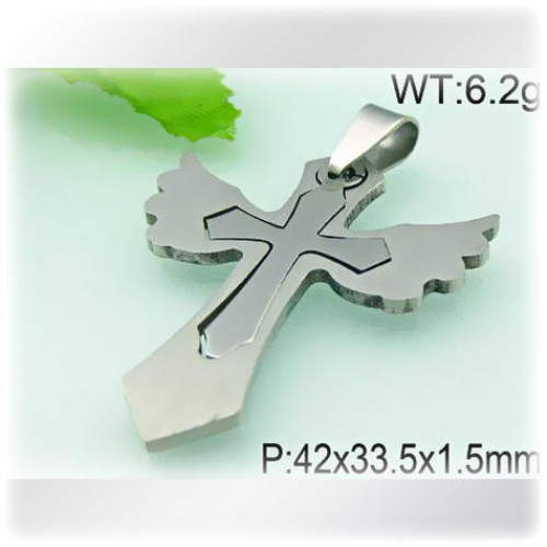 Kříž z chirurgické oceli