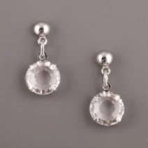 Puzety bimbací kolečko 8mm - Crystal