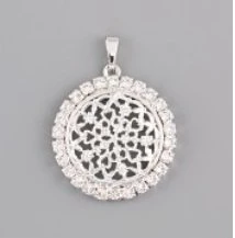 Přívěsek SOLE ITALIANO s kamínky Swarovski Elements - rhodium