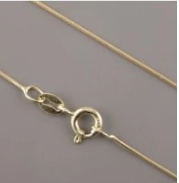 Řetízek - hádek 0,8 - 42 cm - Ag925 pozlacený > varianta 42cm