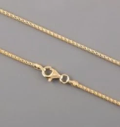 Řetízek - Pletený  - Ag925 pozlacený > varianta 55cm