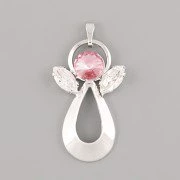 Přívěsek ANDĚL STRÁŽNÝ-Rhodiovaný