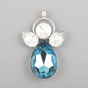 ANDĚLSKÝ přívěsek ANDĚLKA pro kamínky Swarovski
