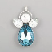 ANDĚLSKÝ přívěsek ANDĚLKA pro kamínky Swarovski