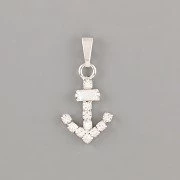 Přívěsek KOTVIČKA s kamínky Swarovski Crystals