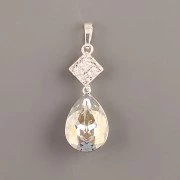 Přívěsek KATIE zdobený Slzičkou Swarovski Elements - Ag925