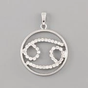 Znamení zvěrokruhu RAK - přívěsek s kamínky Swarovski