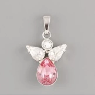 Přívěsek ANDĚL OCHRANY Rhodiovaný